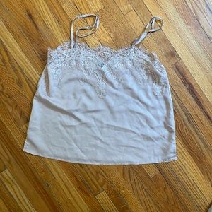 Size small blush lace top camisole